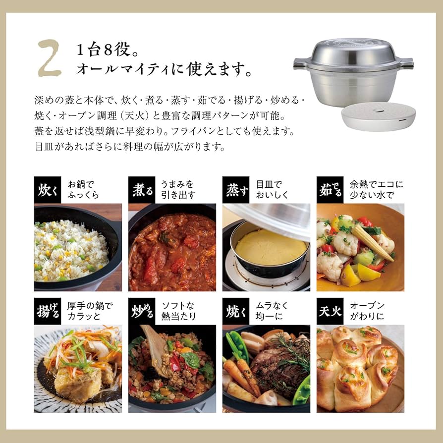 北陸アルミ 両手鍋 24cm [ガス火専用] 軽量 目皿付き Amazon｜北陸アルミ 両手鍋 24cm [ガス火専用] 軽量 目皿付き